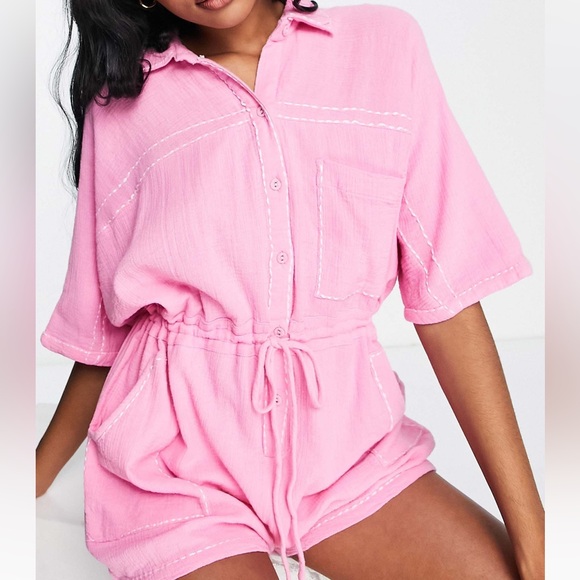 Pink ASOS Romper – Worn Once – Excellent Condition - Picture 2 of 4